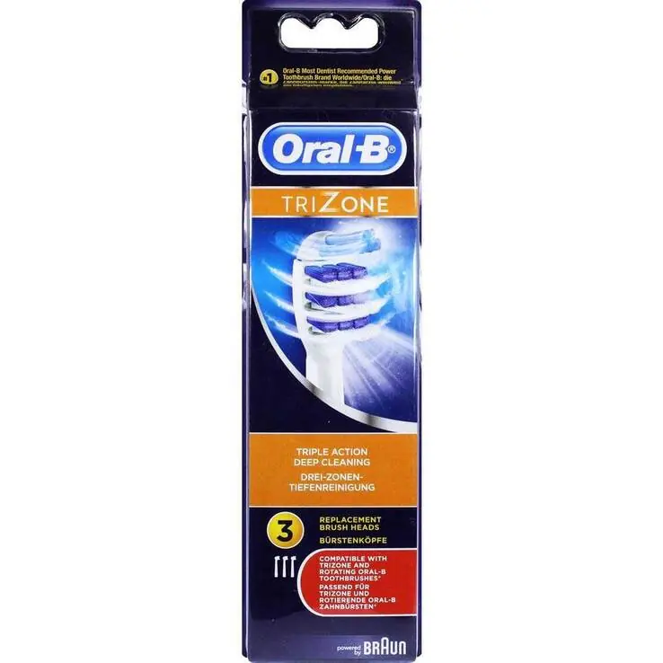 ORAL B Trizone Aufsteckbürsten 3er, 3 St Handgefertigt
