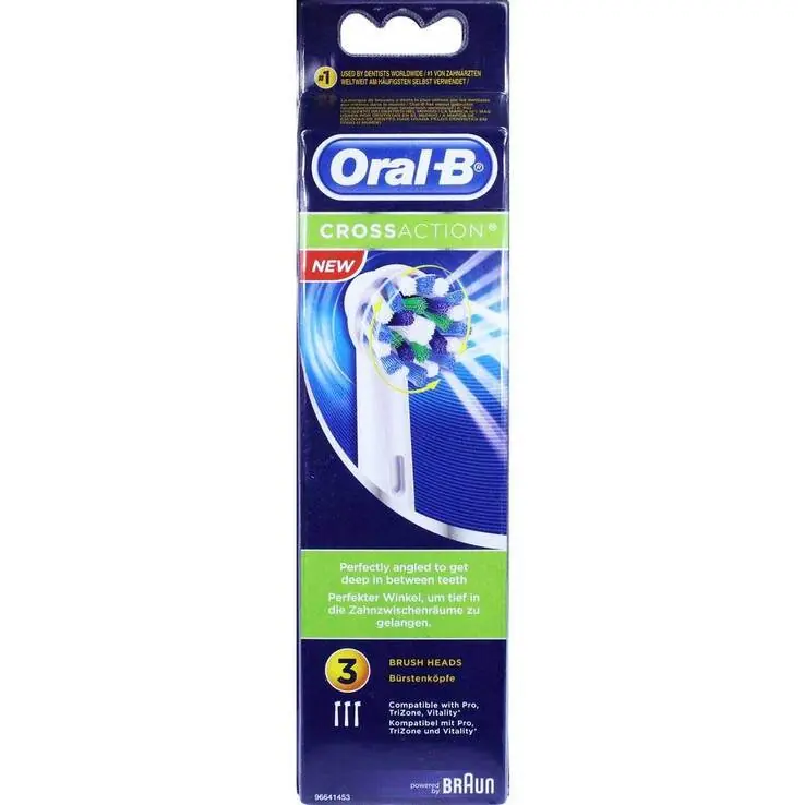 Online Kaufen ORAL B Cross Action Aufsteckbürste 3er, 3 St