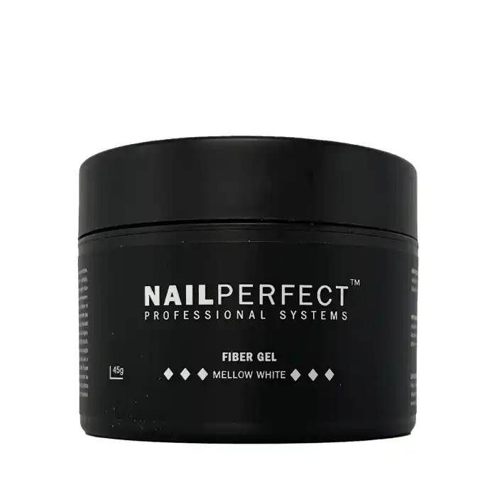 NailPerfect Fiber Gel Mellow White - 45gr Premium