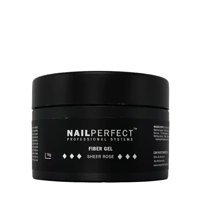 NailPerfect Fiber Gel Sheer Rose - 14gr Solange Der Vorrat Reicht