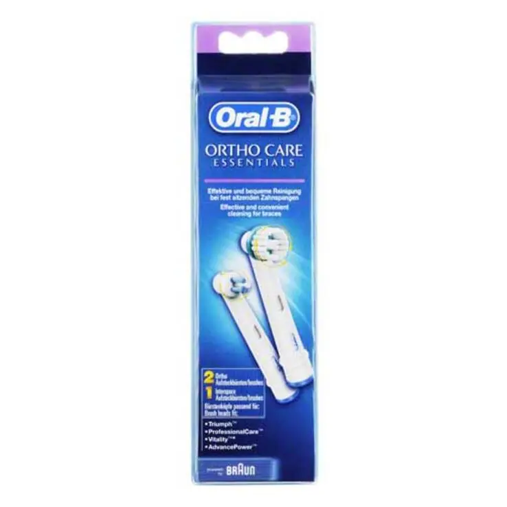 Echt ORAL B Aufsteckbürsten Ortho Care Essentials, 3 St