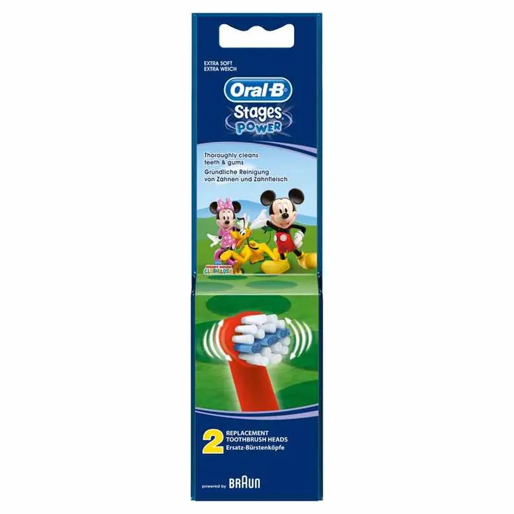 ORAL B Aufsteckbürsten Stages Power, 2 St Gratis Versand