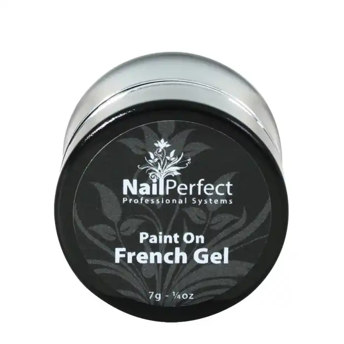Beliebt NailPerfect Paint On French Gel (white) - 7gr