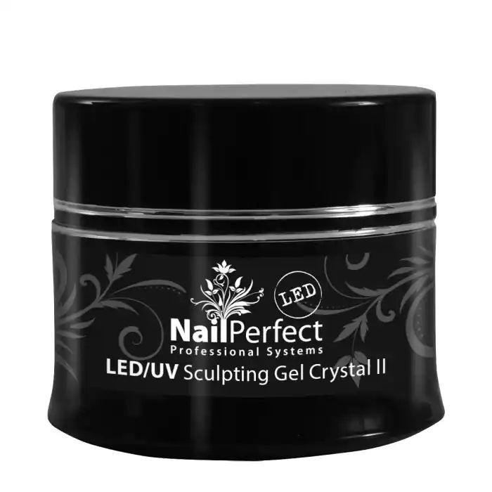 NailPerfect LED\\/UV Sculpting Gel Crystal II - 14gr Top-Qualität
