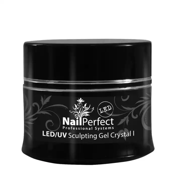 Handgefertigt NailPerfect LED\\/UV Sculpting Gel Crystal I - 14gr