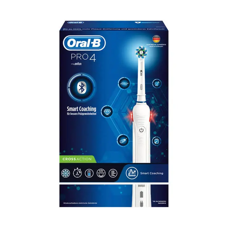 ORAL B Pro 4 elektrisch Zahnbürste, 1 St Meistverkauft