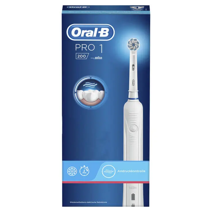 ORAL B Pro 1 – 200 Sensiultrathin elektrisch Zahnb., 1 St Markenware