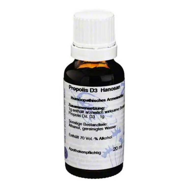 Propolis D 3 Dilution, 20 ml Solange Der Vorrat Reicht