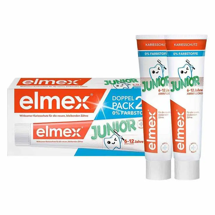 Preiswert Elmex Junior Zahnpasta Doppelpack, 2X75 ml