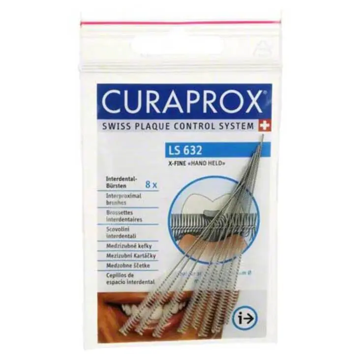 Curaprox LS 632 Interdentalbürste extra fein, 8 St Premium