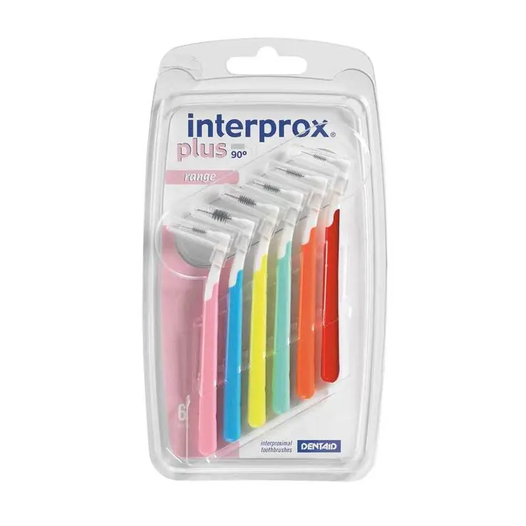 Interprox plus Blister Mix farbl.sortiert Interdentalb, 6 St Echt