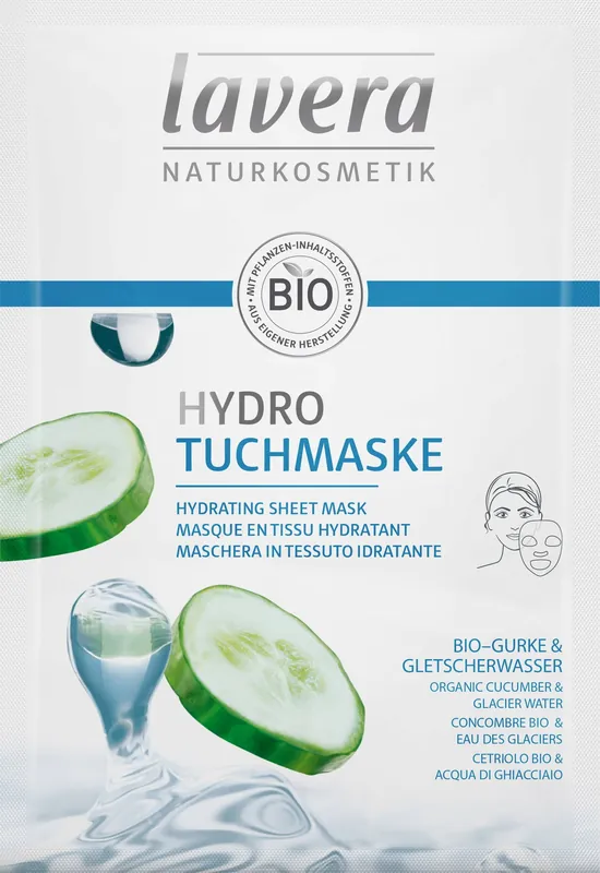 Jetzt Kaufen Hydro Tuchmaske Bio-Gurke & Gletscherwasser