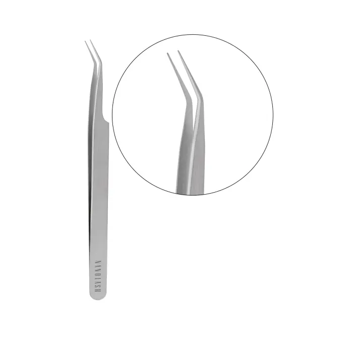 Markenprodukt Nanolash Eyelash Tweezers Curved