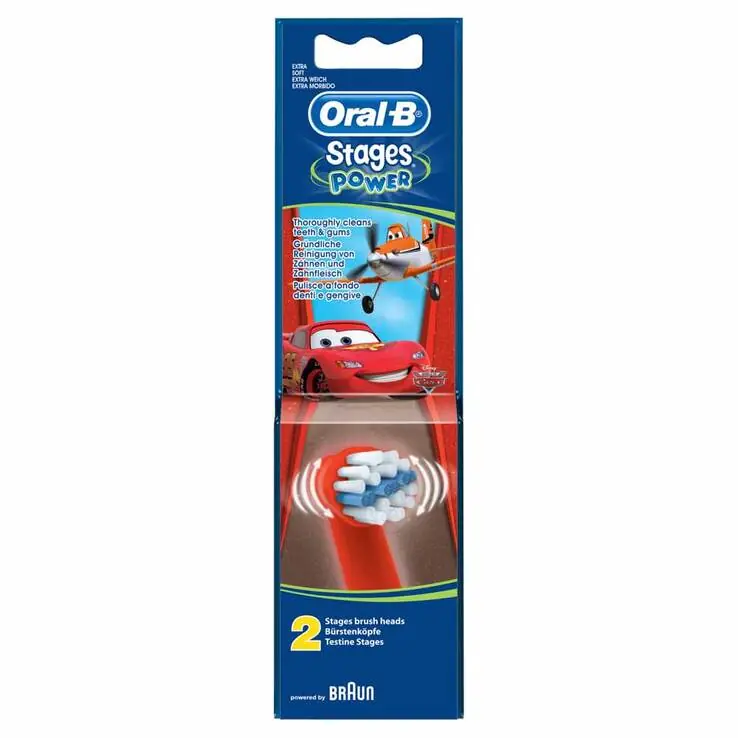 ORAL B Aufsteckbürsten Disney Cars, 2 St Neu