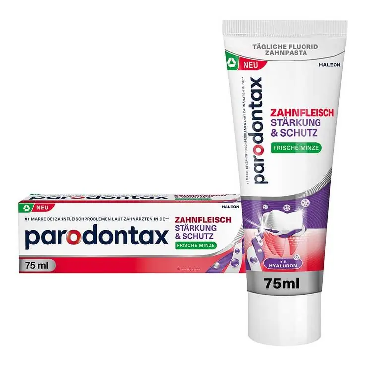 Zertifiziert Parodontax Zahnfleisch Stärkung & Schutz Zahnpasta, 75 ml