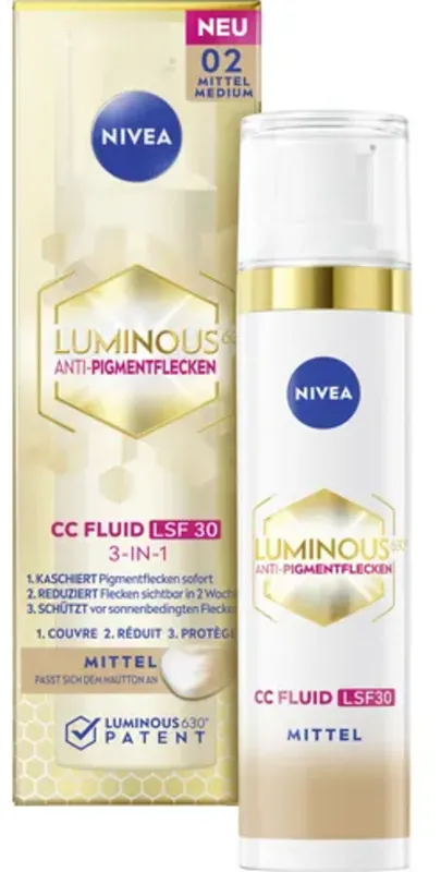 Heißes Angebot Cellular Luminous 630 Anti-Pigmentflecken CC Fluid LSF30 mittel