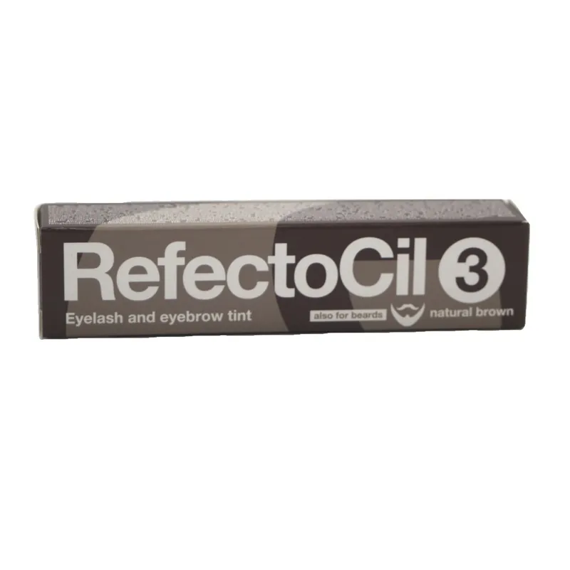 Neue Ware RefectoCil Augenbrauen- & Wimpernfarbe Nr. 3 Naturbraun 15ml