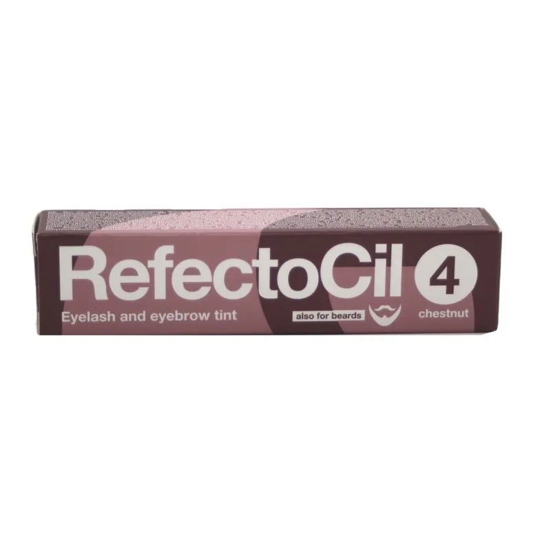 Solange Der Vorrat Reicht RefectoCil Augenbrauen- & Wimpernfarbe Nr. 4 Kastanie 15ml