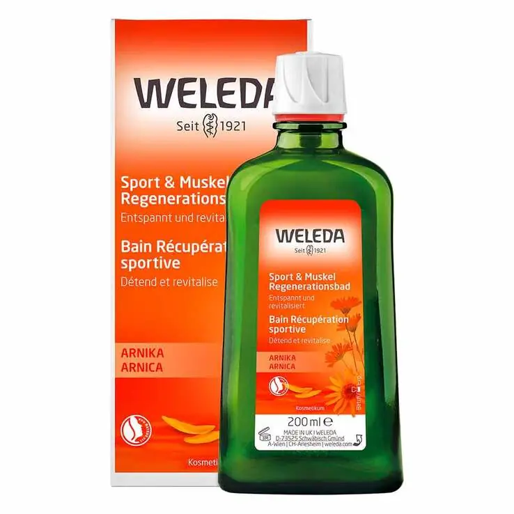 Weleda Sport und Muskel Regenerationsbad Arnika, 200 ml Heißes Angebot