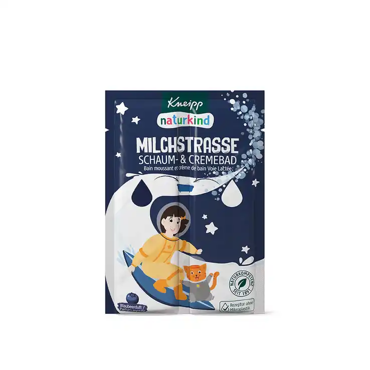 Kneipp naturkind Milchstrasse Schaum-& Cremebad, 2X20 ml Ausverkauf