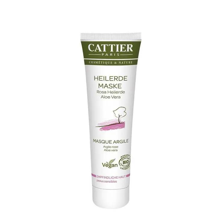 Sonderaktion Cattier Masque Argile rosa Heilerde Maske für empfindliche Haut, 100 ml