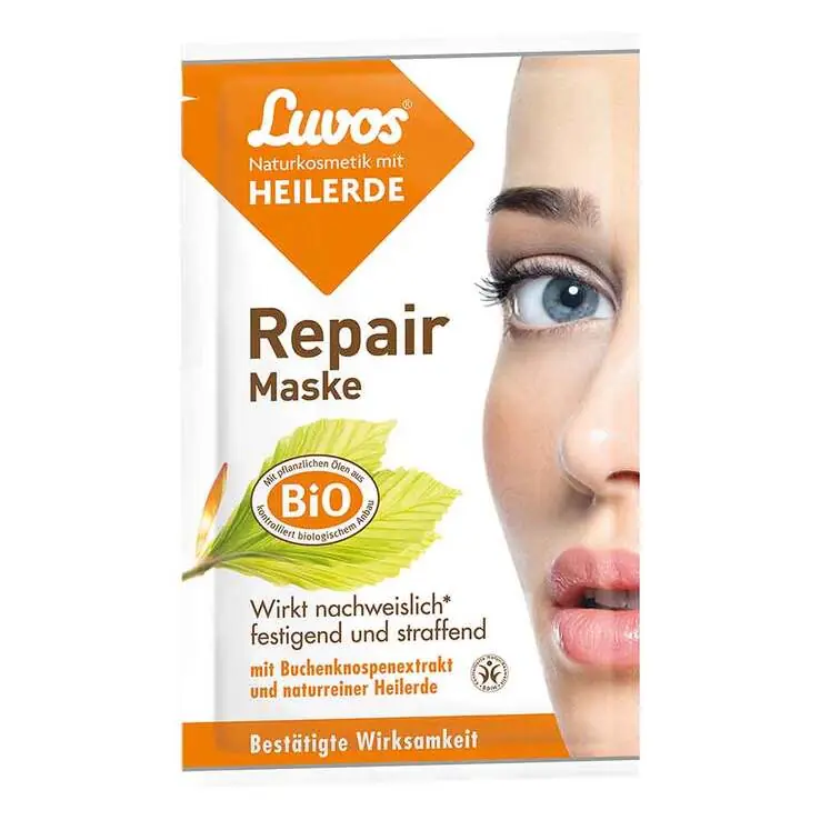 Solange Der Vorrat Reicht Luvos Naturkosmetik Heilerde Repair Maske, 2X7.5 ml
