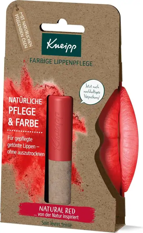 Kostenloser Versand Farbige Lippenpflege Natural Red