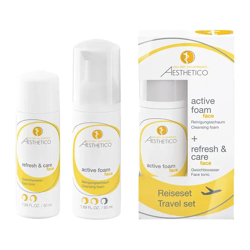 Reiseset Refresh und Care und Active Foam, 2x50ml Ab Werk