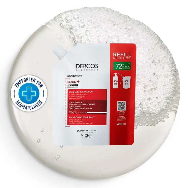 Must-Have Vichy Dercos Vital Shampoo mit Aminexil, 390 ml