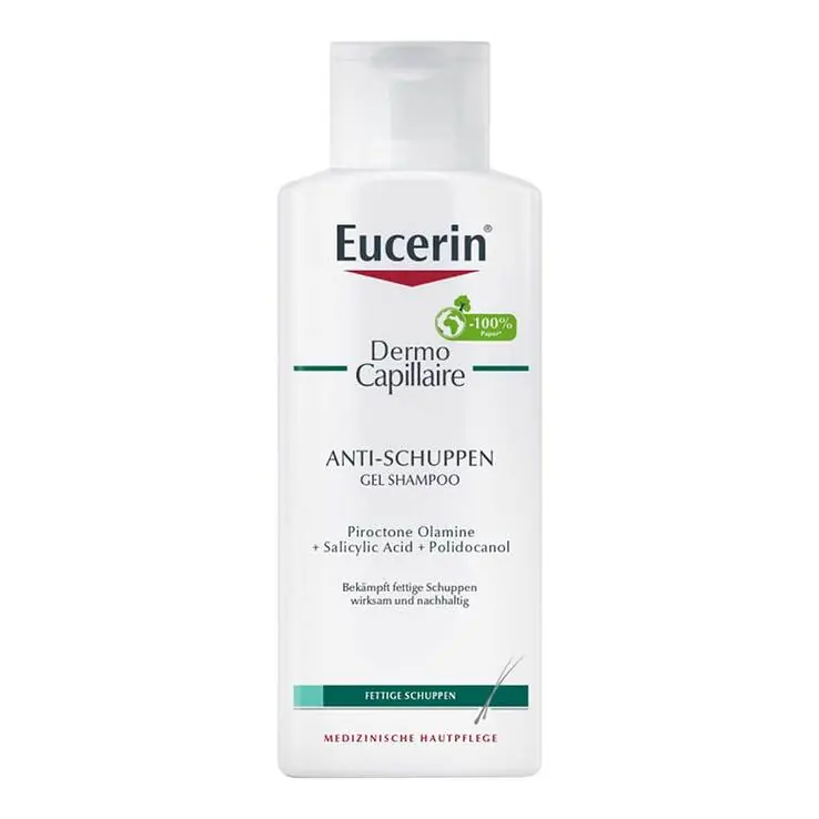 Echt Eucerin DermoCapillaire Anti-Schuppen Gel Shampoo, 250 ml