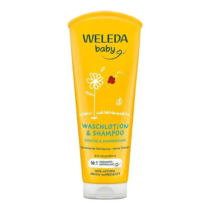 Bestpreis Weleda Calendula Waschlotion & Shampoo, 200 ml
