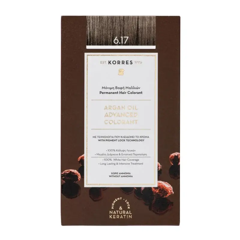 ARGAN OIL Dark Blonde Beige, Dunkelblond Beige 6.17, 1 St. Geld-Zurück-Garantie