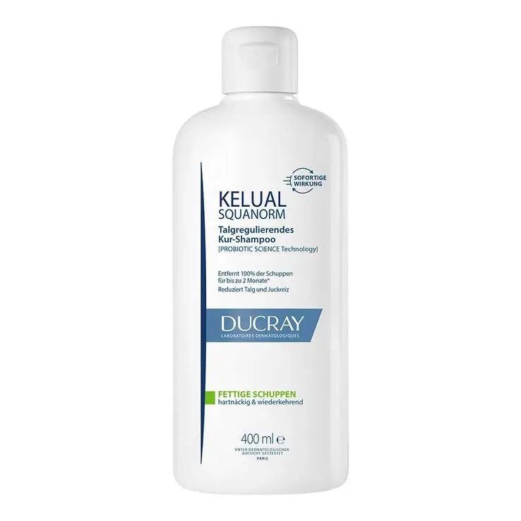 Top-Preis Ducray Kelual Squanorm Anti-Schuppen Shampoo fettig, 400 ml