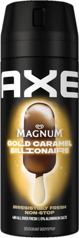 Deodorant & Bodyspray Magnum Gold Caramel Billionaire Mega-Angebot