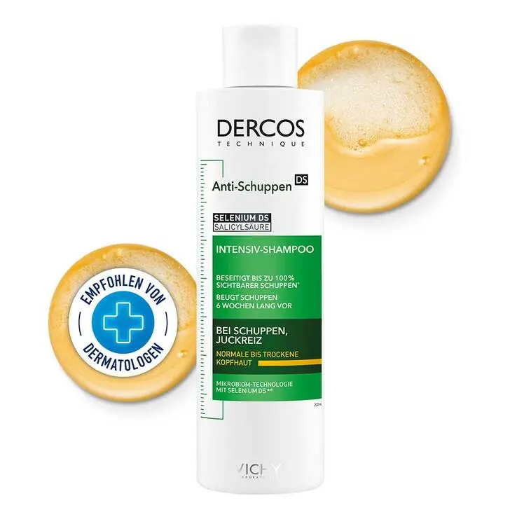 Handgefertigt Vichy Dercos Anti-Schuppen Shampoo trockene Kopfhaut, 200 ml
