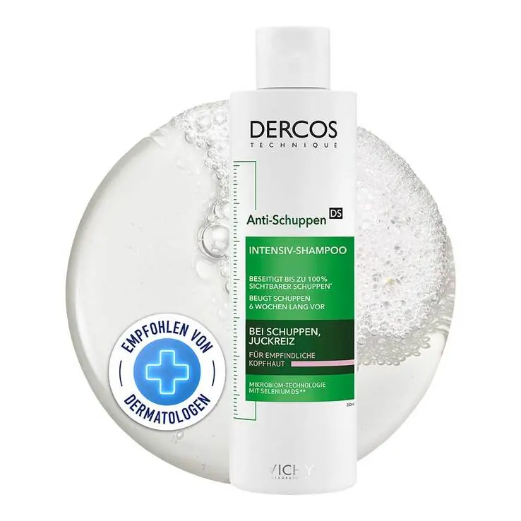 Vichy Dercos Anti-Schuppen Sensitive Pflegeshampoo bei empfindlicher Kopfhaut, 200 ml Top-Preis