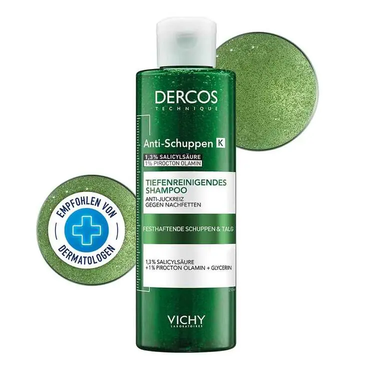 Vichy Dercos Anti-Schuppen K Pumplösung, 250 ml Garantierte Lieferung