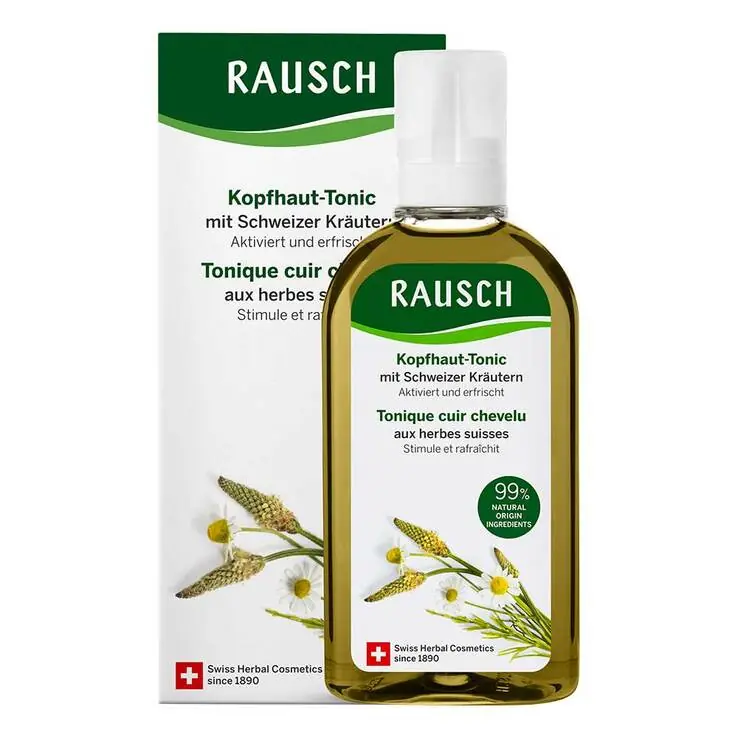 Original Rausch Kopfhaut-Tonic mit Schweizer Kräutern, 200 ml
