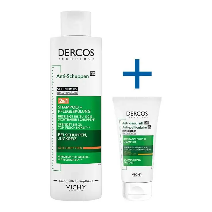 Vichy Dercos Anti-Schuppen 2in1 Shampoo und Conditioner, 200 ml Sonderangebot