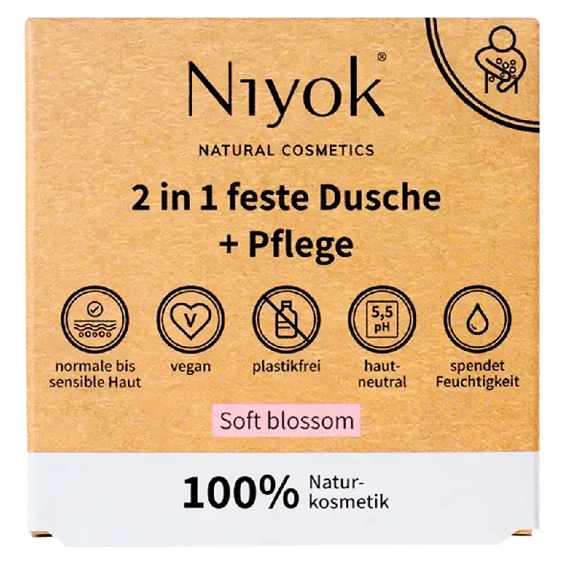 2 in1 feste Dusche & Pflege, Soft Blossom Ausverkauf