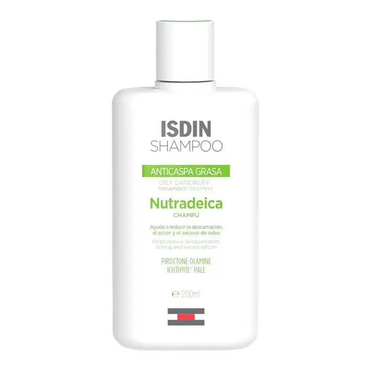 ISDIN Nutradeica Shampoo gegen Schuppen und fettiges Haar, 200 ml Preisreduziert