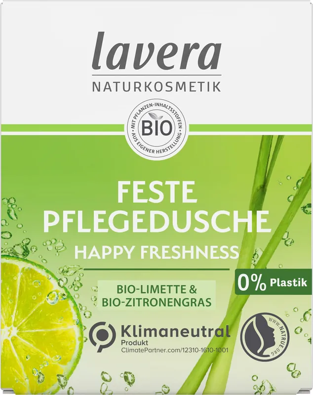 Echt lavera Feste Pflegedusche Happy Freshness 50g