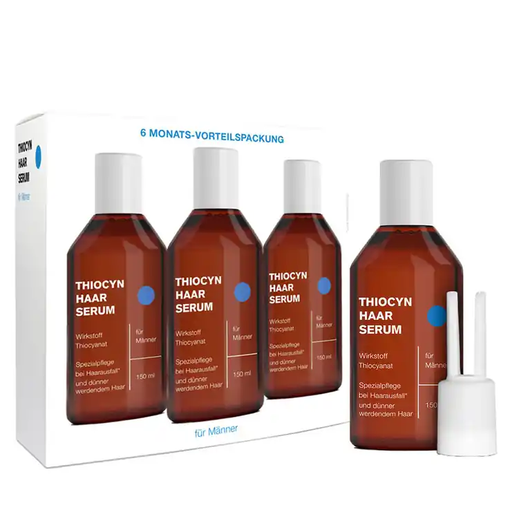 Thiocyn Haarserum Männer 6 Monats-Vorteilspackung, 3X150 ml Expressversand