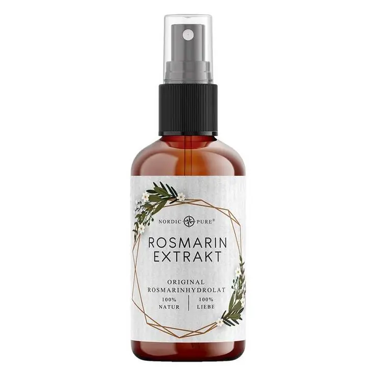 Rosmarinextrakt für Haare & Kopfhaut Nordic Pure Spray, 100 ml Geprüft