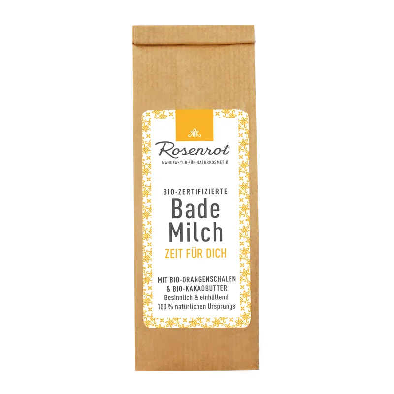 Rosenrot Naturkosmetik Bademilch Zeit für Dich – Winterliches und wohliges Bad mit einem besonderen Dufterlebnis. 150g Letzte Chance