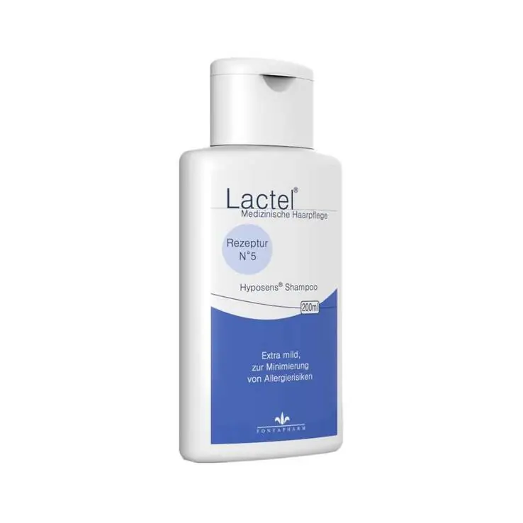 Lactel Nr.5 Hyposens Shampoo hypoallergene Rezeptur, 200 ml Beliebt