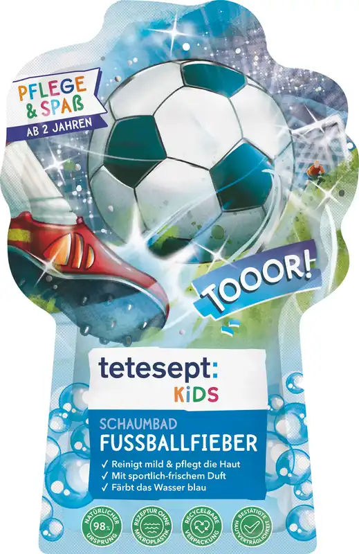 Heißes Angebot Kids Schaumbad Fu\\u00dfballfieber