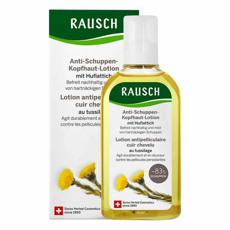 Rausch Anti-Schuppen-Kopfhaut-Lotion + Huflattich, 200 ml Versand Am Gleichen Tag