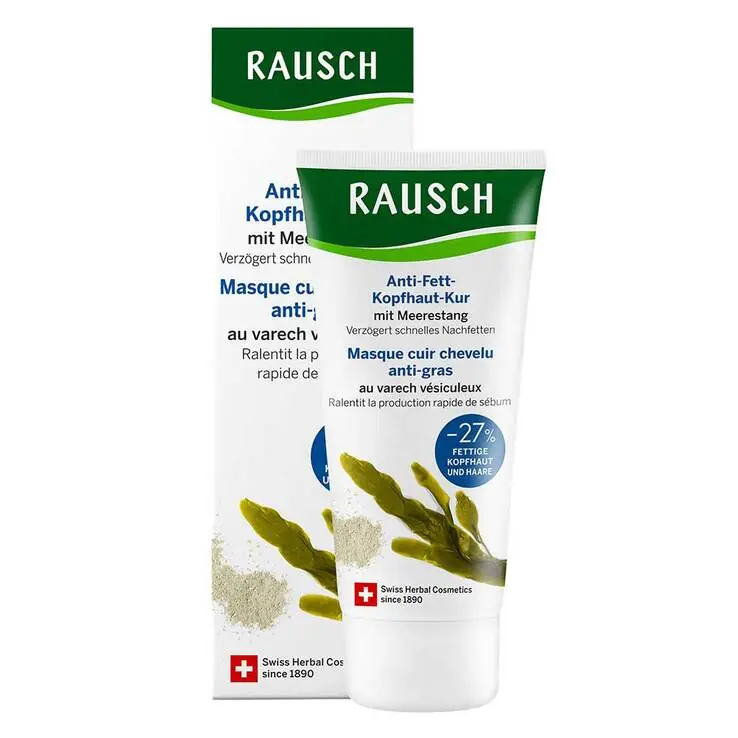 Jetzt Bestellen Rausch Anti-Fett-Kopfhaut-Kur mit Meerestang Tube, 100 ml