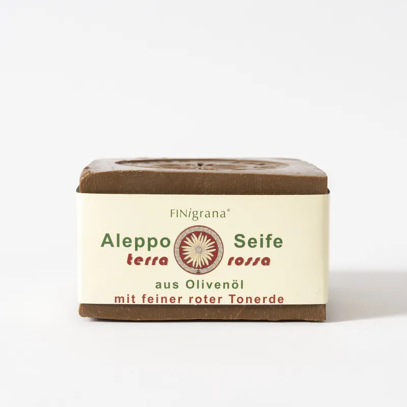 FINigrana Naturkosmetik FINigrana Aleppo Peelingseife, Olive mit 30% Terra Rossa – rote Tonerde 6 x 200g Sofort Bestellen